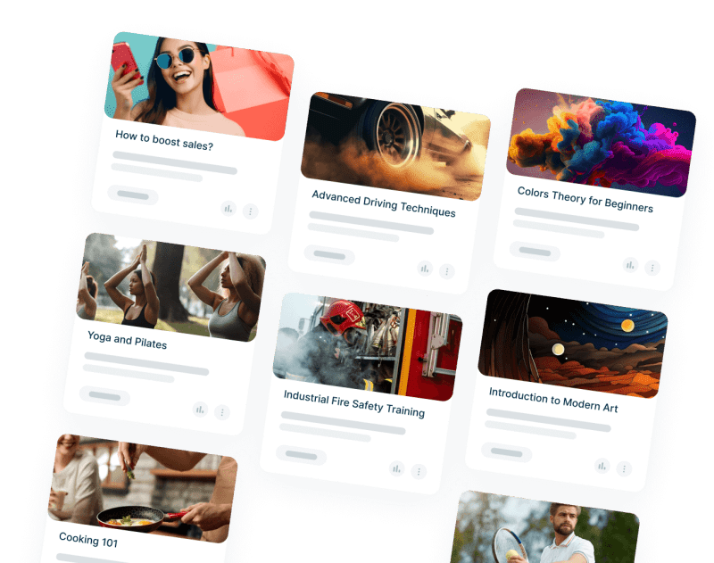 Create mini courses with AI and simplicity The best AI course creator with comprehensive content